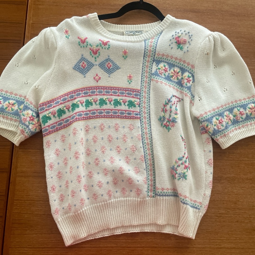 Susan Bristol Multicolor Knit Sweater